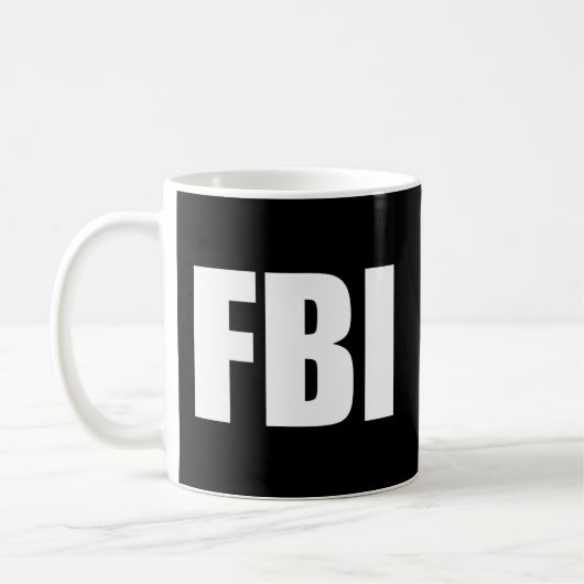 Mug Bureau Fédéral D'Enquête Du Fbi (Gauche)