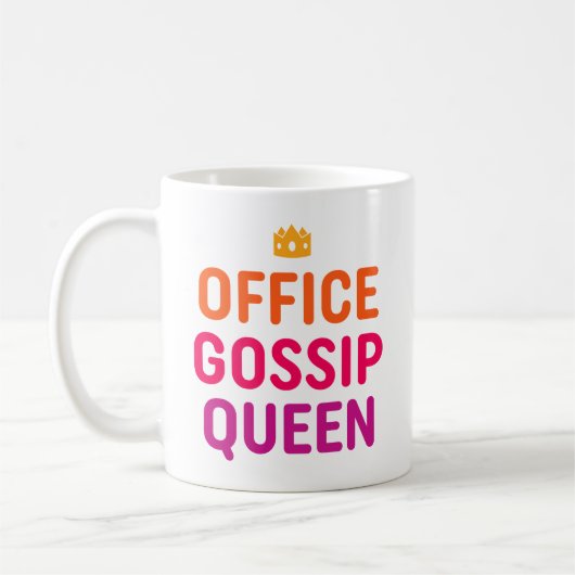 Mug Bureau Gossip Queen. (Gauche)