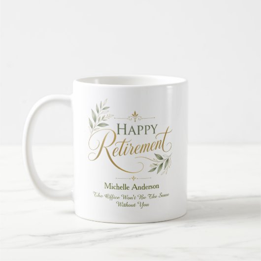 Mug Bureau personnalisé sans vous (Gauche)