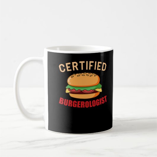 Mug Burger de restauration rapide certifié (Gauche)