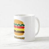 Mug Burgerholic (Devant droit)