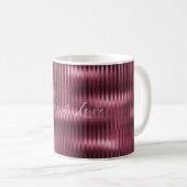 Mug Burgundy Red Glitzy (Devant droit)