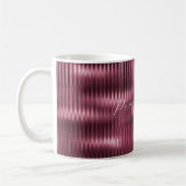 Mug Burgundy Red Glitzy (Gauche)