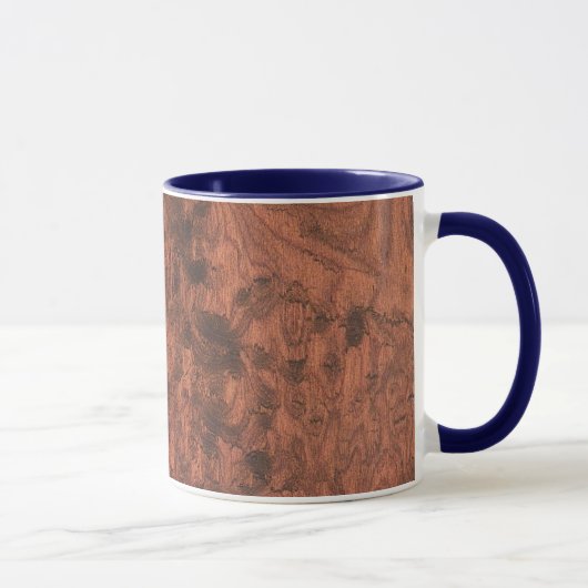 Mug Burl Mahogany Wood Texture (Droite)