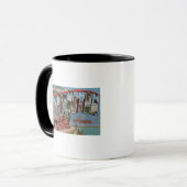 Mug Burlington, Iowa - Scènes de grandes lettres (Devant gauche)