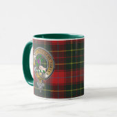 Mug Burnett Tartan & Badge (Devant gauche)