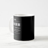 Mug Burpees ne recommanderaient pas cadeau drôle pour (Devant gauche)