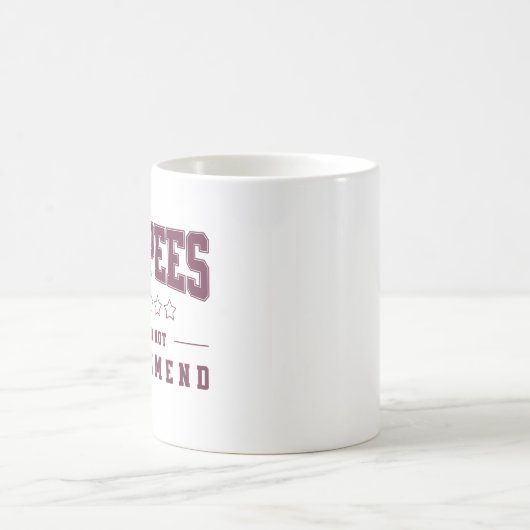 Mug Burpees Une Étoile Cote Ne Recommanderait Pas (Centre)