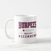 Mug Burpees Une Étoile Cote Ne Recommanderait Pas (Gauche)