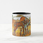 Mug Burro et fils de mère en Arizona (Centre)