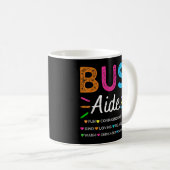 Mug Bus Driver Aide Retour à l'école Groupe de jumelag (Devant droit)