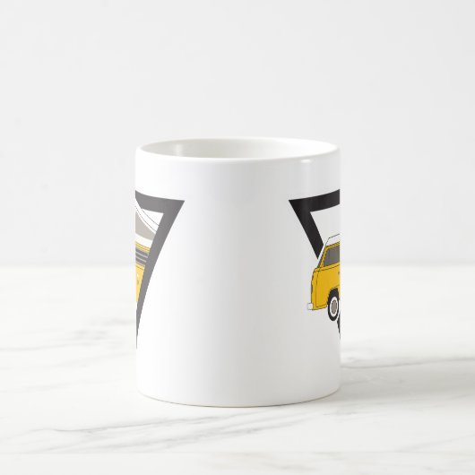 Mug bus jaune classique triangle (Centre)