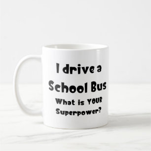 Mug bus scolaire, je conduis