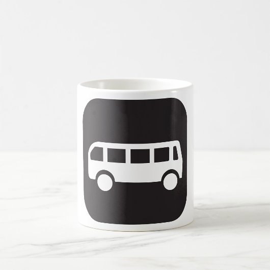 Mug Bus Symbol