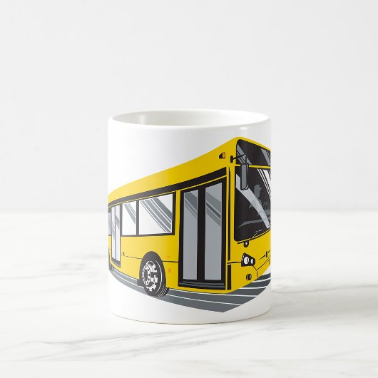 Mug Bus urbain jaune