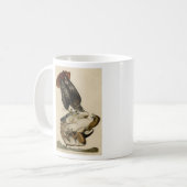 Mug Buse à queue rouge des oiseaux d'Amérique d'Audubo (Devant gauche)