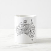 Mug Busfire Special Edition Aussie Slang Map (Centre)