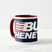 Mug Bush/tasse de Cheney '08 (Devant gauche)