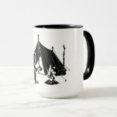 Mug Bushcraft Adventure Camping Bigfoot (Devant droit)