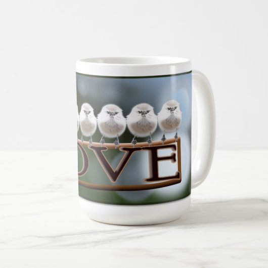 Mug Bushtit LOVE (Devant droit)