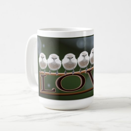 Mug Bushtit LOVE (Devant gauche)