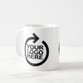 Mug Business Logo Branded Personalized (Devant gauche)