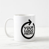 Mug Business Logo Branded Personalized (Gauche)