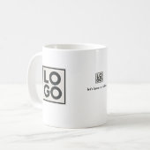 Mug Business Logo Branding Custom (Devant gauche)