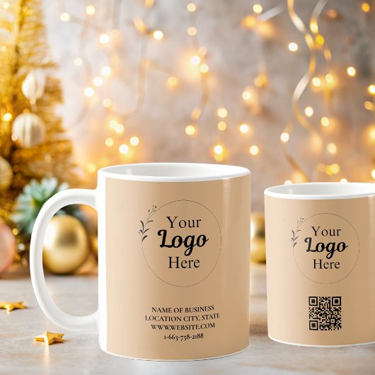 Mug Business Logo orange moderne