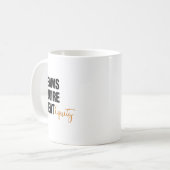 Mug Business Quote Sweat Equity Entrepreneur  (Devant gauche)