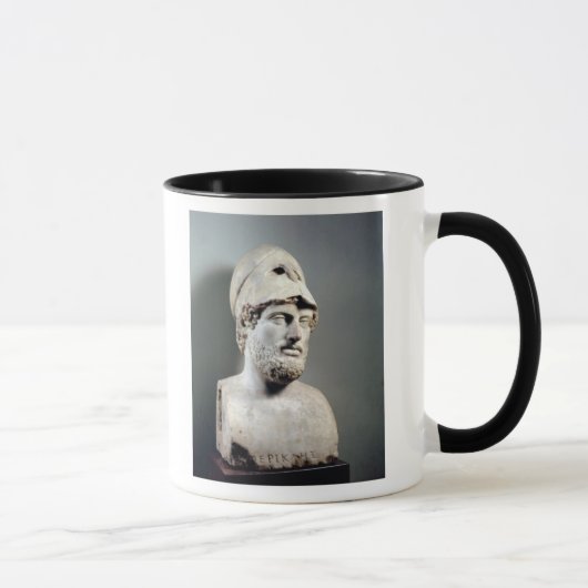 Mug Buste de copie de Pericles d'un original grec (Droite)