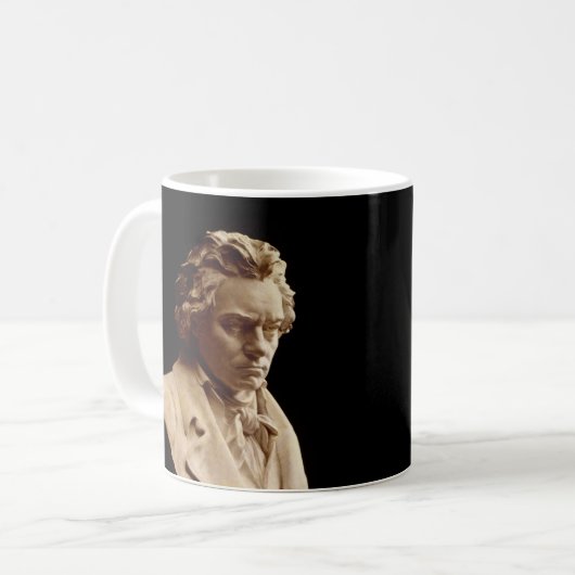 Mug Buste de Ludwig van Beethoven (Devant gauche)