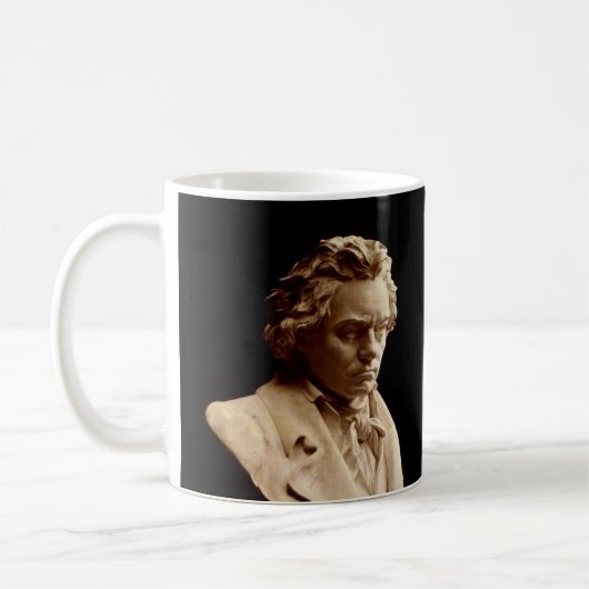 Mug Buste de Ludwig van Beethoven (Gauche)