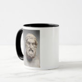 Mug Buste de portrait de Sophocles (Devant gauche)