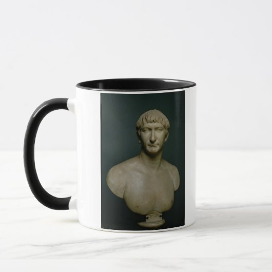 Mug Buste de portrait d'empereur Trajan (53-117 (Gauche)