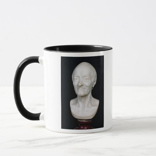 Mug Buste de Voltaire sans sa perruque, 1778 (Gauche)