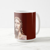 Mug BUSTE DU CHRIST SAUVEUR par MICHELANGELO 2026 (Devant droit)
