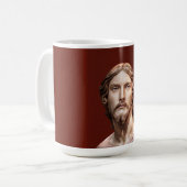 Mug BUSTE DU CHRIST SAUVEUR par MICHELANGELO 2026 (Devant gauche)