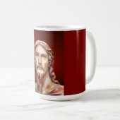 Mug BUSTE DU CHRIST SAUVEUR par MICHELANGELO 2026 (Devant droit)