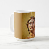 Mug BUSTE DU CHRIST SAUVEUR par MICHELANGELO 2026_ (Devant gauche)