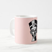 Mug Busto de Nefertiti poligonal (Devant gauche)
