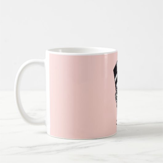 Mug Busto de Nefertiti poligonal (Gauche)