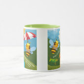 Mug Busy Bee Chinese Mandarin Pinyin Psalm 23 (Centre)