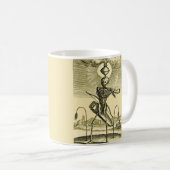 Mug busy skeleton print (Devant droit)