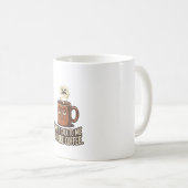 Mug But first, coffee! (Devant droit)