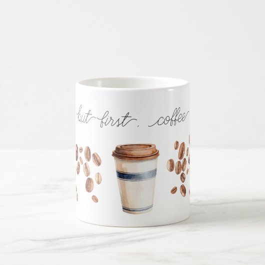 Mug But First, Coffee Beans Cup (Centre)