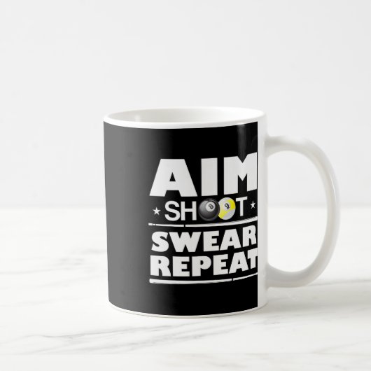 Mug But Tir Sweat Répéter Billiards Funny Pool Billia (Droite)