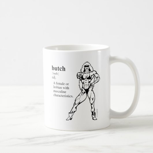 Mug BUTCH (lesbienne) (Droite)