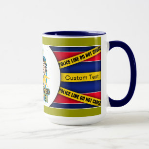 Mug Butées toriques vitrées par police