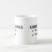 Mug Buts de carrière de Ninja - secrétaire (Centre)